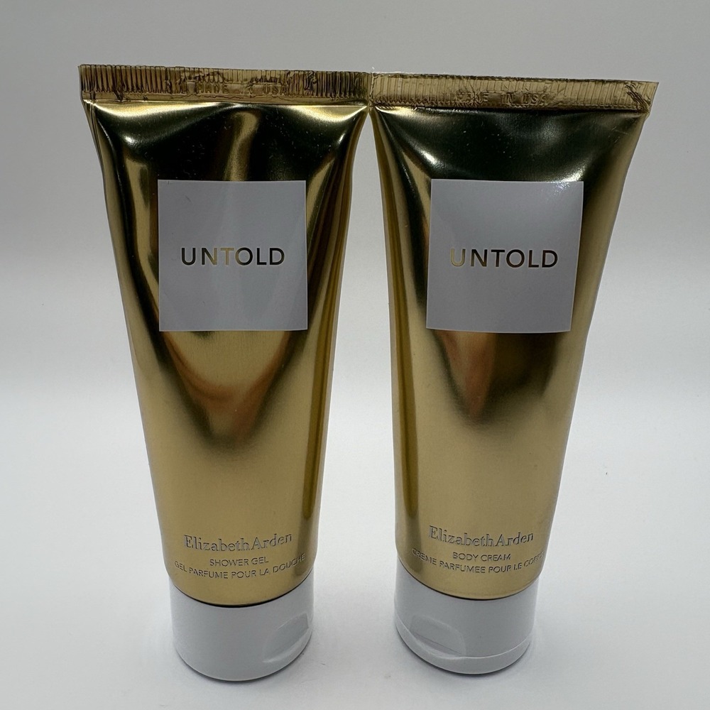 Elizabeth Arden UNTOLD Perfumed Shower Gel Body Wash Set Of 2